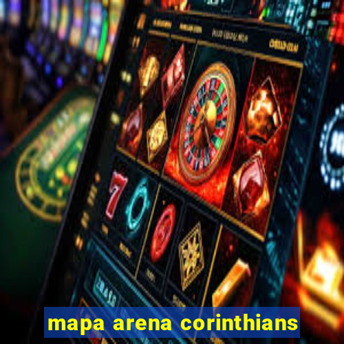 mapa arena corinthians